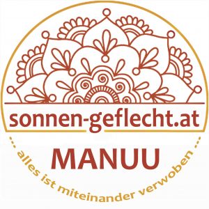 Sonnen-Geflecht Logo Manuu